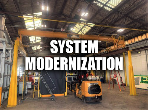 Crane System Modernization At A Customer Facility