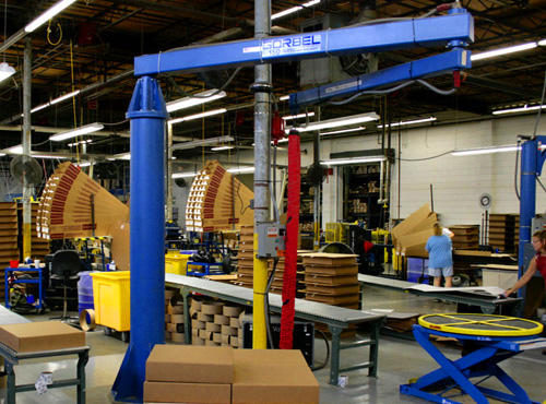 Custom Jib Cranes | YorkHoist Crane and Hoist